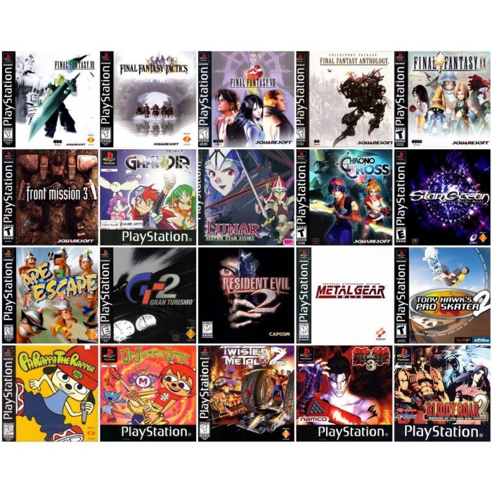 Kaset PS1 Beli 5  Free 1 Bebas Pilih