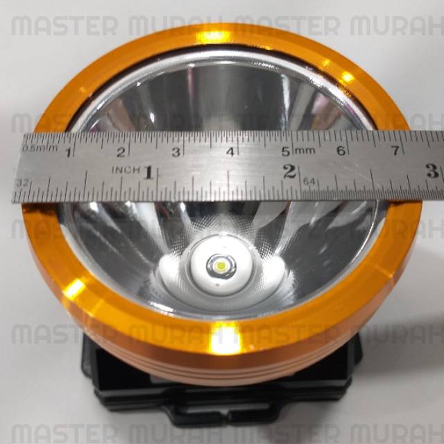 MM HARGA PROMO Senter Kepala Jinlong 30w Bisa Charge 30watt Head Lamp Jin Long Headlamp JL-6812