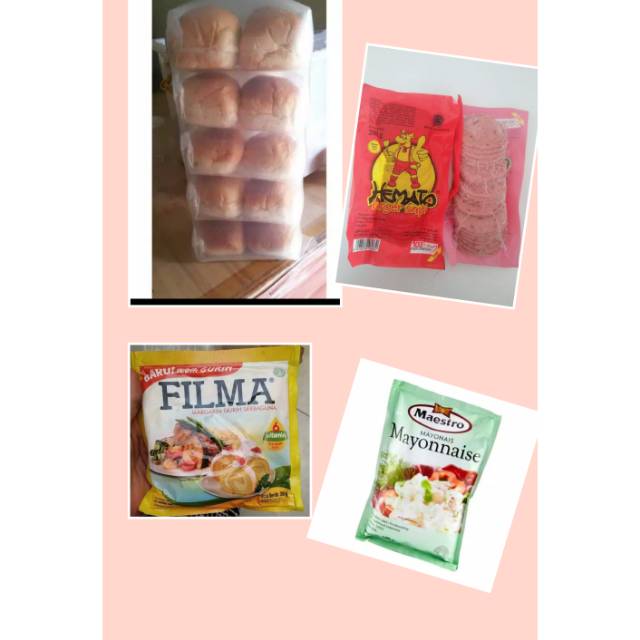 

Frozen food paket burger murah/frozen food burger 1paket