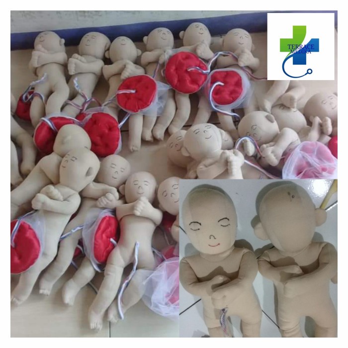 Phantom manikin / Alat peraga / Bayi plasenta