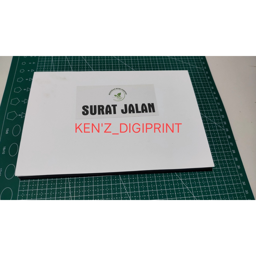 

Cetak Nota Surat Jalan Tanpa Pre order Sehari Jadi