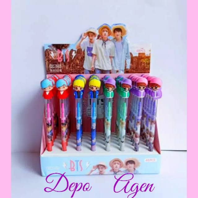 

12psc Pensil Bensia BTS BT12