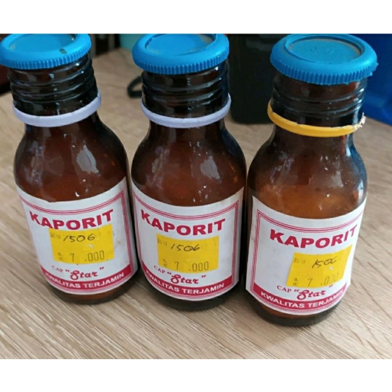 Kaporit Bubuk Botol Cap Star Kualitas Terjamin Kaporit Botol