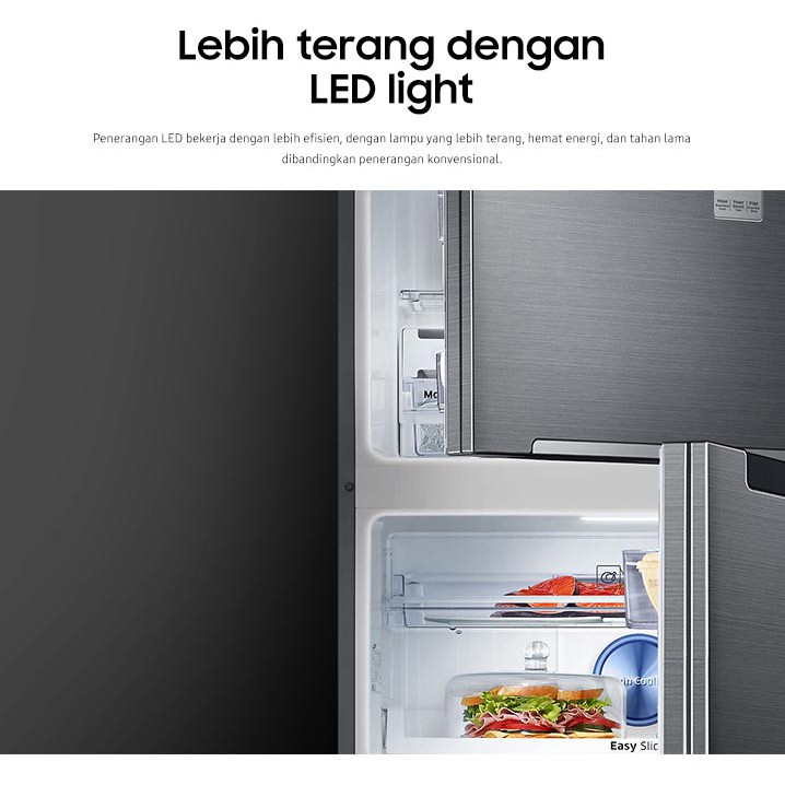 SAMSUNG Kulkas 2 Pintu [440 L] RT43K6231S8/SE Elegant Inox - Silver-7