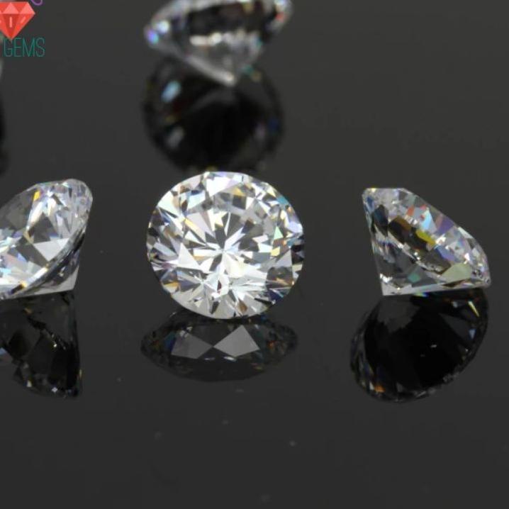(SALE) A5 Quality 4mm - 6mm Cubic Zirconia Asli 1 pack Zircon A5 Quality