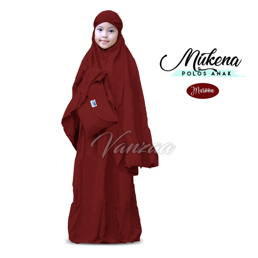 MUKENA BALI ANAK POLOS © VANZAA 2021