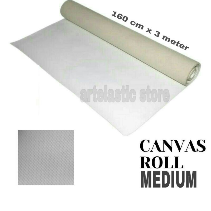 

KANVAS LUKIS ROLL MEDIUM 160 CM X 3 METER