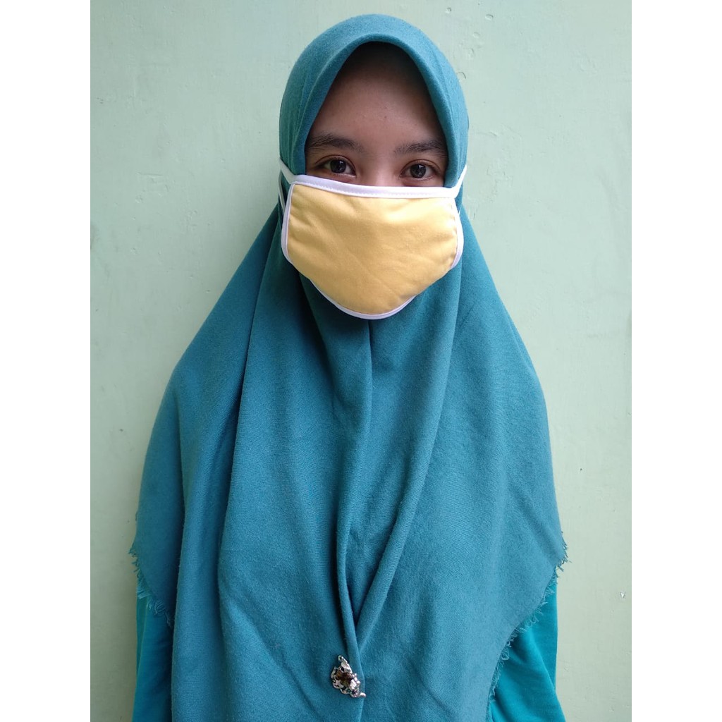 Masker Hijab Kain TC