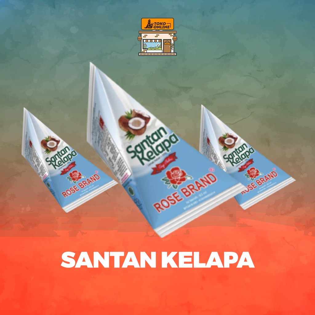 ROSE BRAND - Tepung Beras / Tepung Ketan / Tepung Tapioca Gunung Agung / Santan / Gula Halus