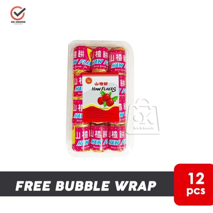 

Ready stock] Permen Imlek / Sincia Manisan Buah Hawflakes ( 1pack isi 12pcs )
