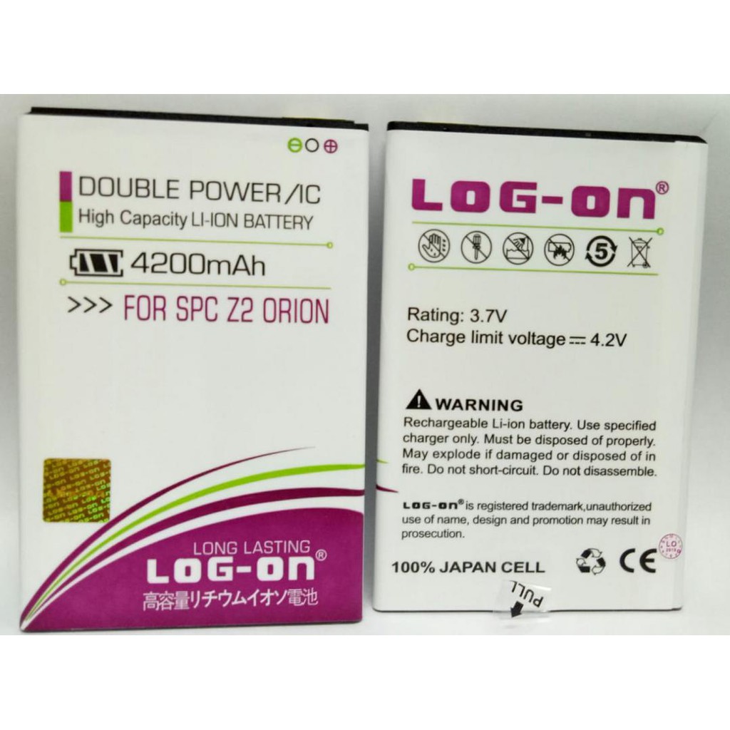 Batre Baterai Double Power Logon SPC Z2 Orion - 4200 mAh