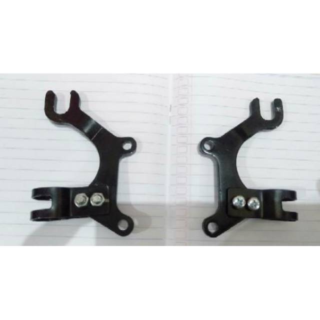 Bracket Breket Pangkon Dudukan kaliper rem cakram sepeda Bracket Breket Pangkon Dudukan kaliper rem cakram sepeda