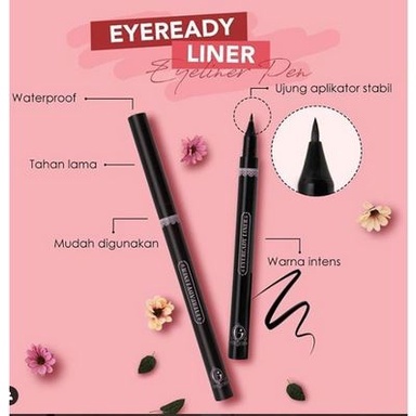 ^ KYRA ^ Madame Gie Eyeliner Eyeready Liner Spidol Brush Besar