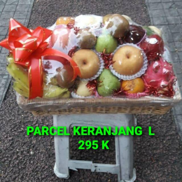 

Parcel buah keranjang/tenteng