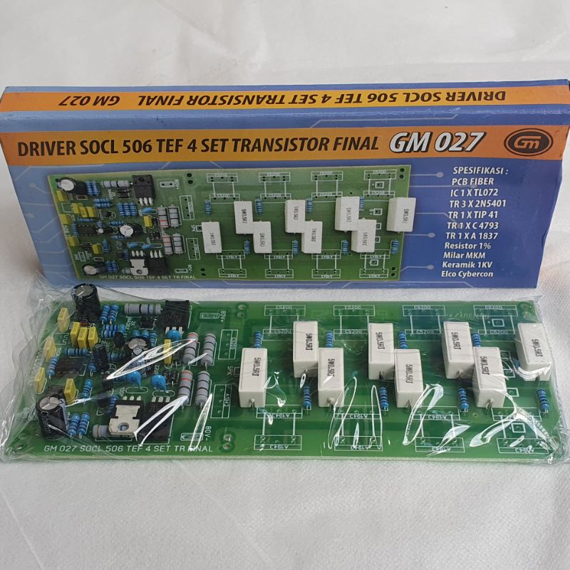 Kit SOCL 506 TEF FIBER Plus Panel 4 Set TR Final by GM