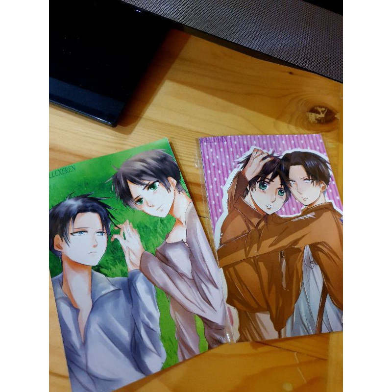 ART PRINT ATTACK ON TITAN LEVI/EREN