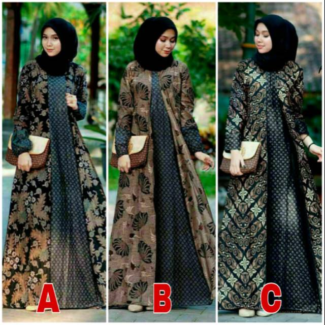 GAMIS BATIK WANITA MODEL TERBARU&TERLARIS