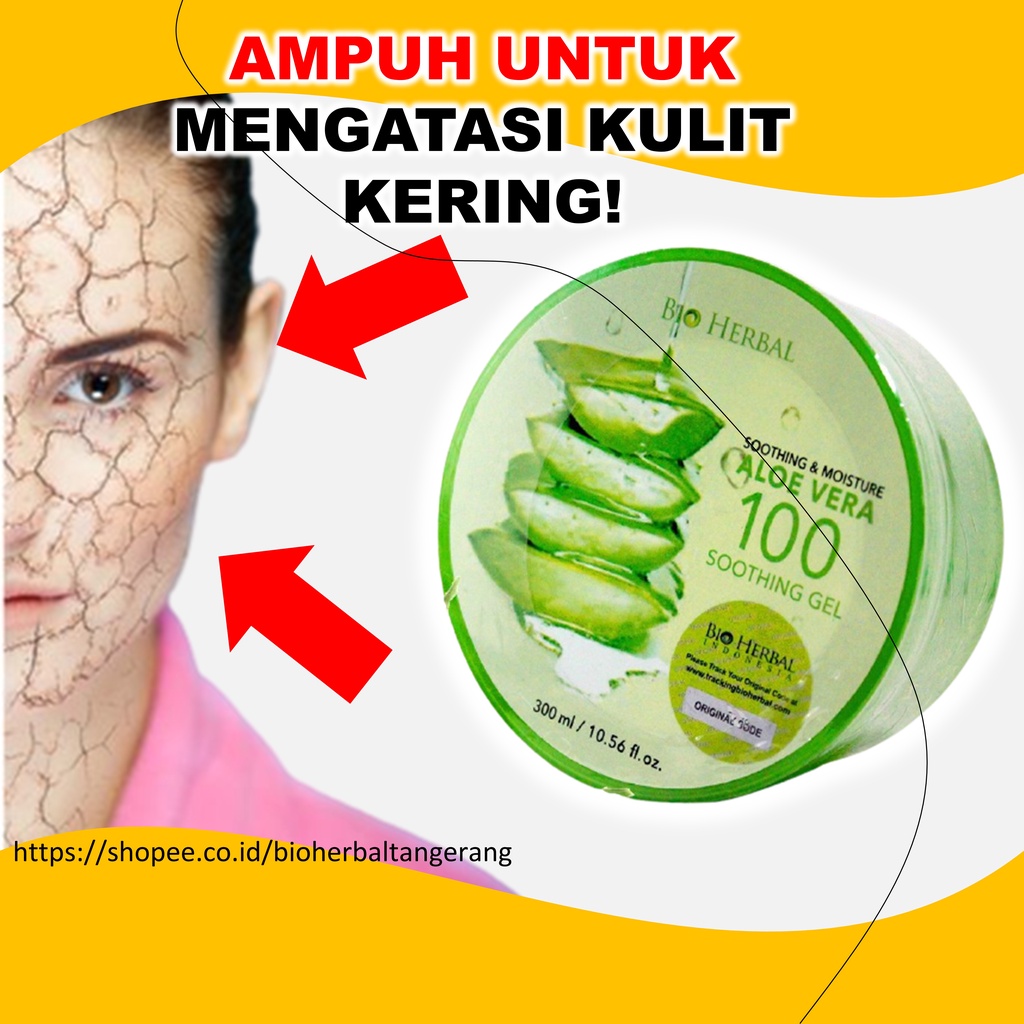 Aloe Vera Gel Pelembab Muka Aloevera BPOM Original B7P