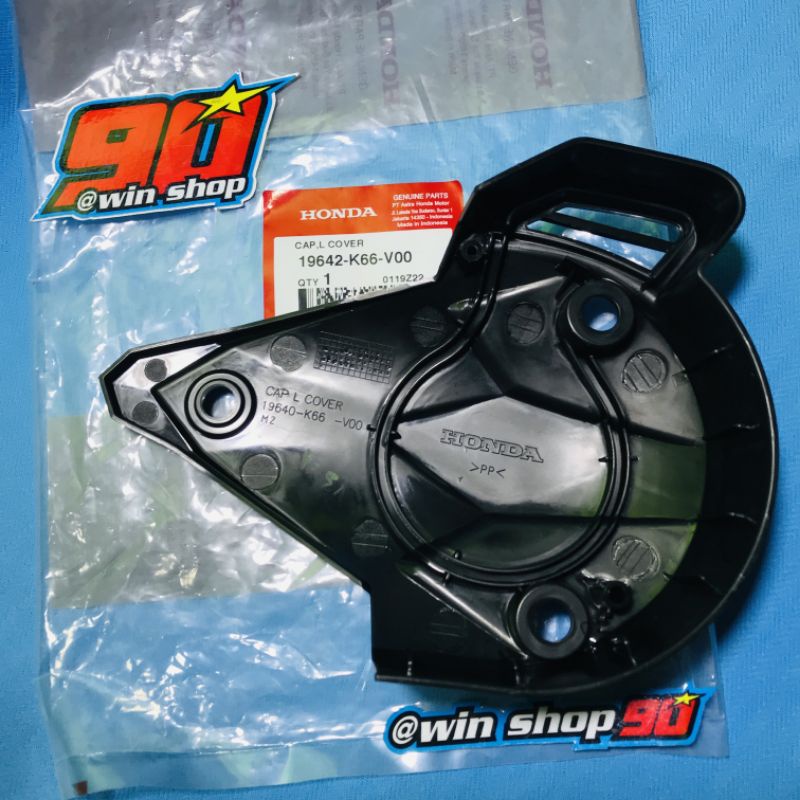 tutup cover cvt depan all new vario 125 150 2019 2020 2021 2022