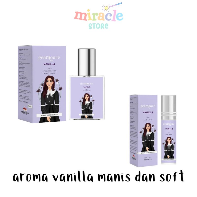 PARFUM GEAMOORE 30ML BOTOL SPRAY INSPIRED FARFUM GEAMOORE 30ML SPRAY PARFUM BACCARAT BACKARAT BAKARAT BACCARATZ VANILLA SWITZBABY FARFUM WANITA ANAK PEREMPUAN PARFUM THAILAND PARFUME MINYAK WANGI COLOGNE PARFUM TAHAN LAMA PARFUME MURAH LUCU