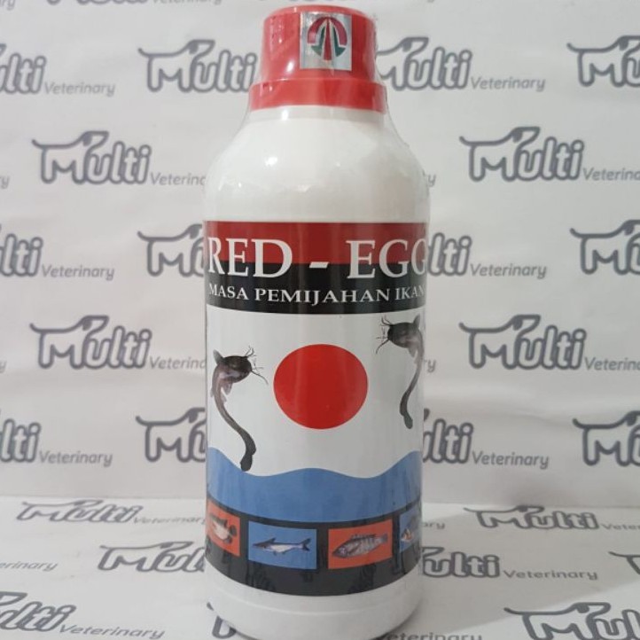 RED EGG 500 ml Meningkatkan Birahi dan Reproduksi Ikan