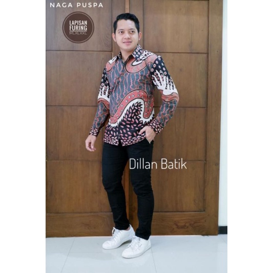 BAJU BATIK PRIA NAGA PUSPA