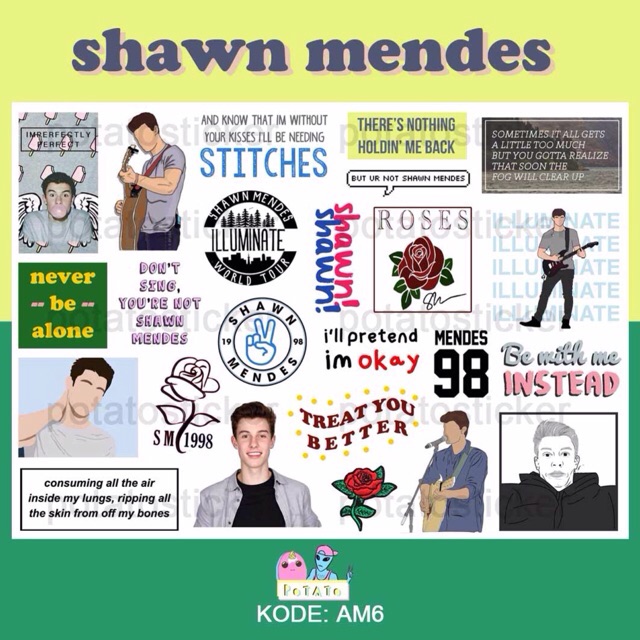 

shawn mendes - sticker tumblr