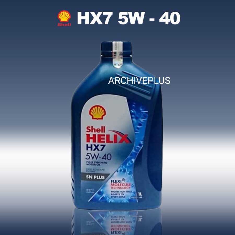 OLI SHELL HELIX HX7 1L 5W40 OLI SHELL HX7 1 LITER ORIGINAL SHELL HELIX HX 7