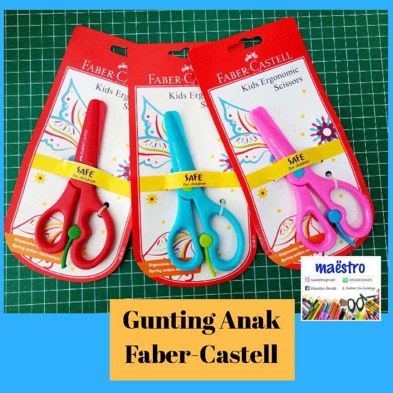 

Gunting Anak FaberCastell / Gunting Anak / Gunting Murah