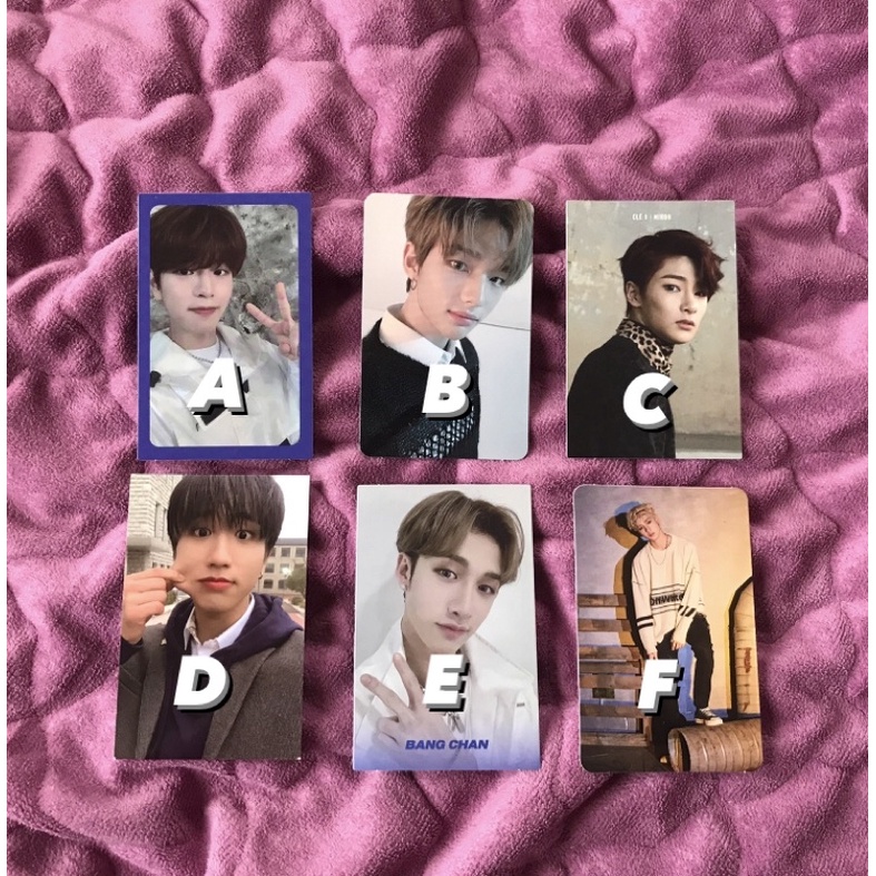 STRAY KIDS PHOTOCARD LIMITED MIROH SEUNGMIN FELIX HYUNJIN HAN I.N BANGCHAN