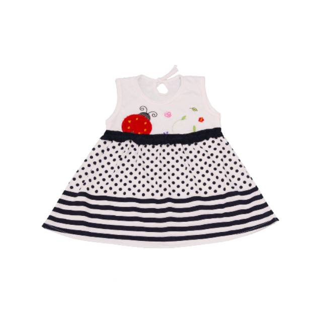 Dress Bayi Ladybug/Terusan Bayi/Baju Kutung Bayi/Gaun Bayi