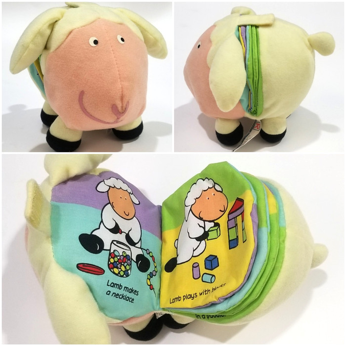 Boneka anak Buku Cerita Domba Edutoys Book Asli Original Rare US