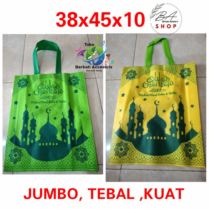 

✨ BISA COD ✨ GOODIE BAG IDUL FITRI BEST SELLER TERMURAH ( LUSINAN ) - 30x40x10