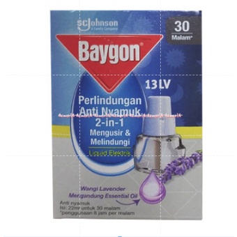 Baygon Liquid Elektrik 30Malam Obat Nyamuk Cair Elektrik Refill Refil Baigon Isi Ulang Listrik