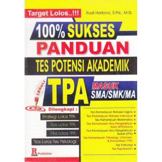 Bank Soal Tpa Tes Potensi Akademik Masuk Sma Favorit Nano Swasono Shopee Indonesia