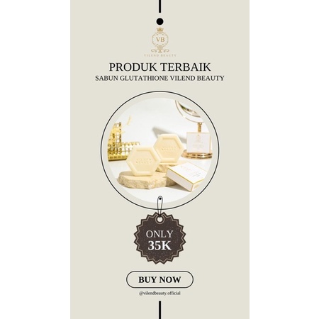 VILEND BEAUTY SOAP PEMUTIH BADAN VIRAL