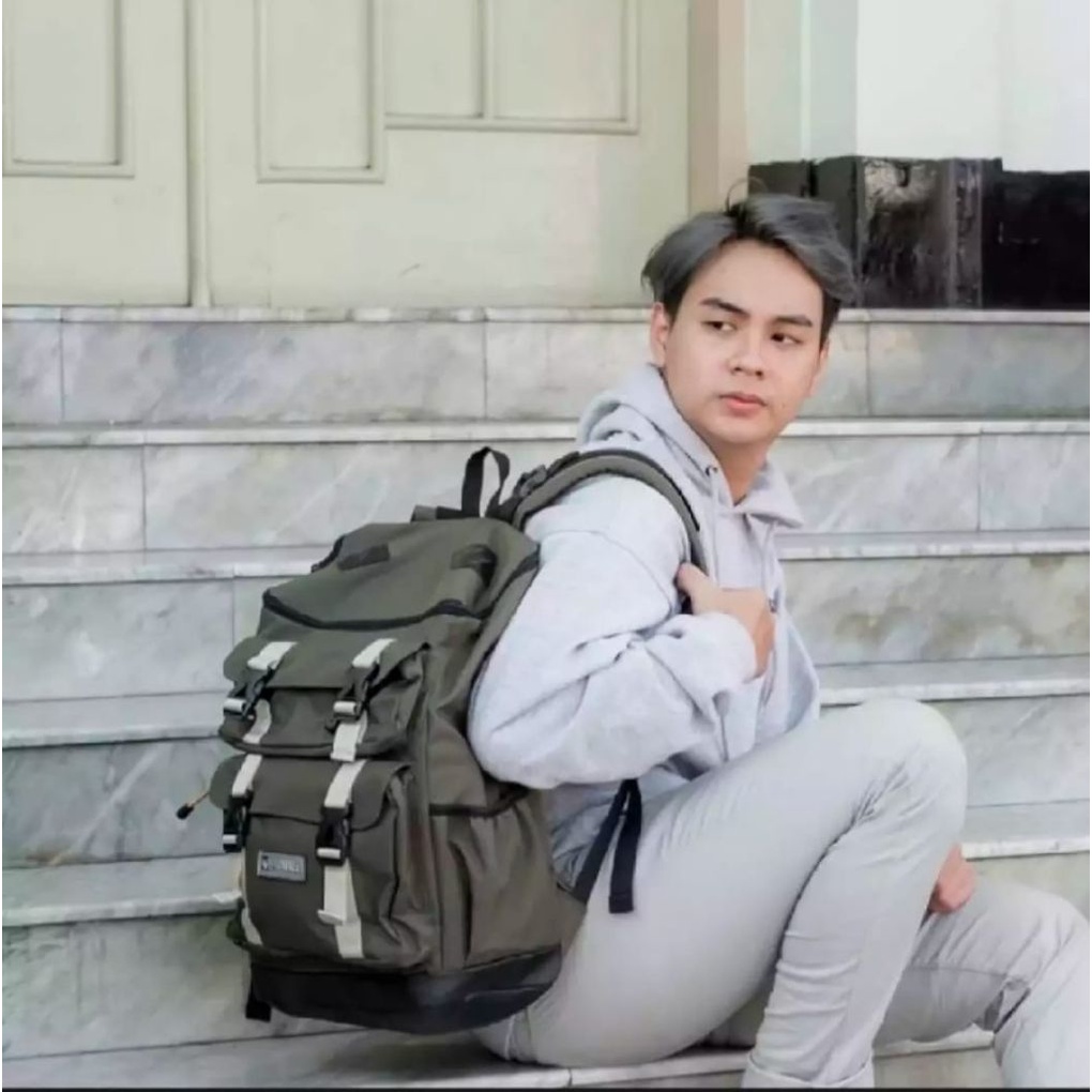 Tas Ransel pria terbaru 2021 ORIGINAL kantong gandong LAPTOP tas punggung kuliah backpack murah tas ransel kantor tas mudik