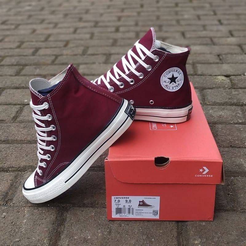 SEPATU CONVERSE ALL-STAR 70S MARON SIZE 37-43