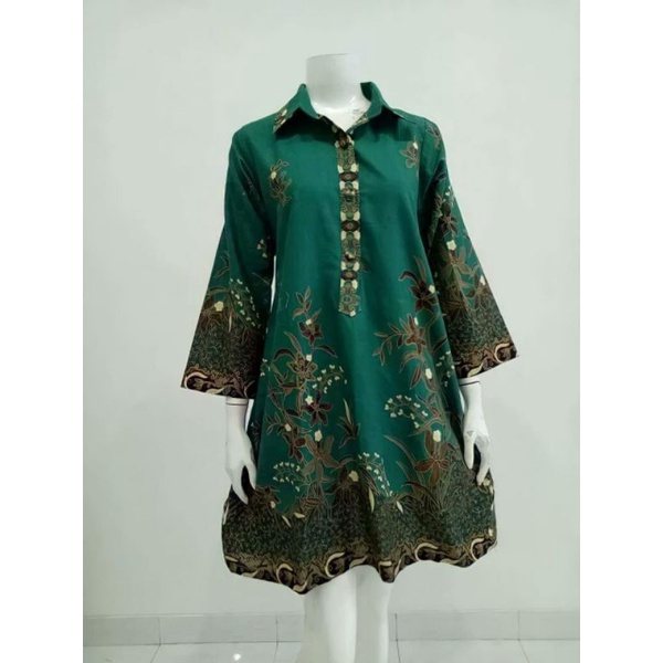 TUNIK BATIK // ATASAN BATIK WANITA JUMBO XL -XXXL