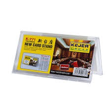 

New Card Stan Papan nama Meja Acrylic