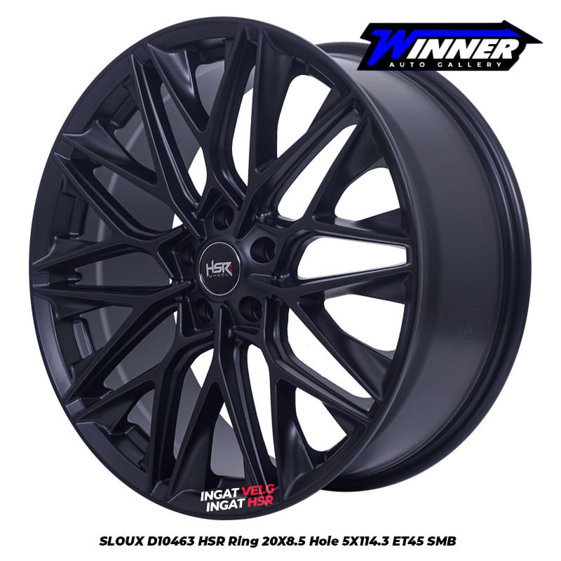 JUAL VELG RACING HSR RING 20 VELG MOBIL HARRIER CAPTIVA JUKE DLL