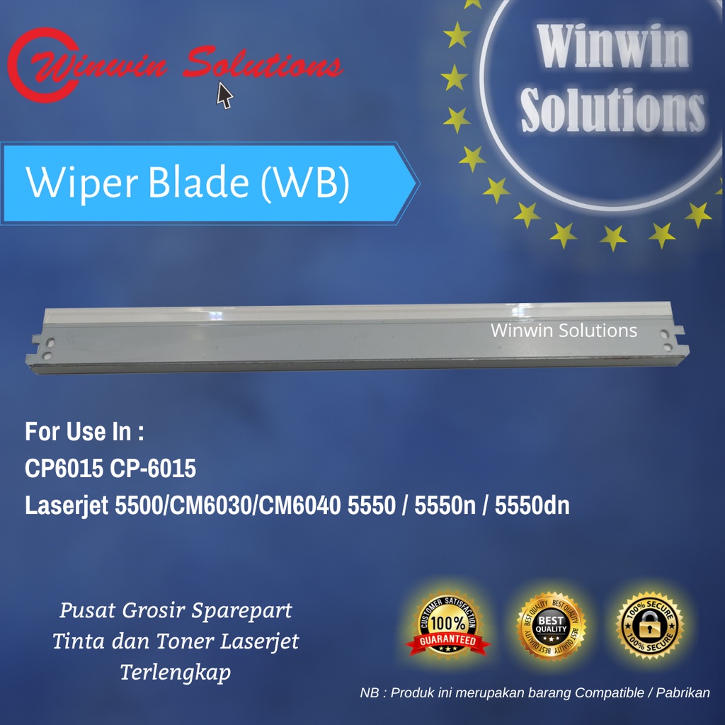 Wiper Blade WB CP6015 5500/CM6030/CM6040 5550 / 5550n / 5550dn CNN EP86 C9730A C9731A C9732A C9733A 