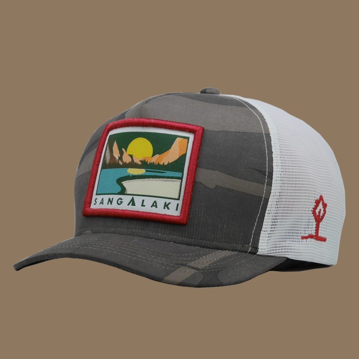 Topi SANGALAKI Sb Valley Trucker Cap Camo