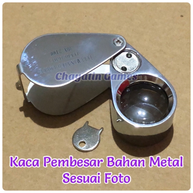 Kaca Pembesar Mini Plus Lampu Merk Sunshine - Lux Loupe Sunshine