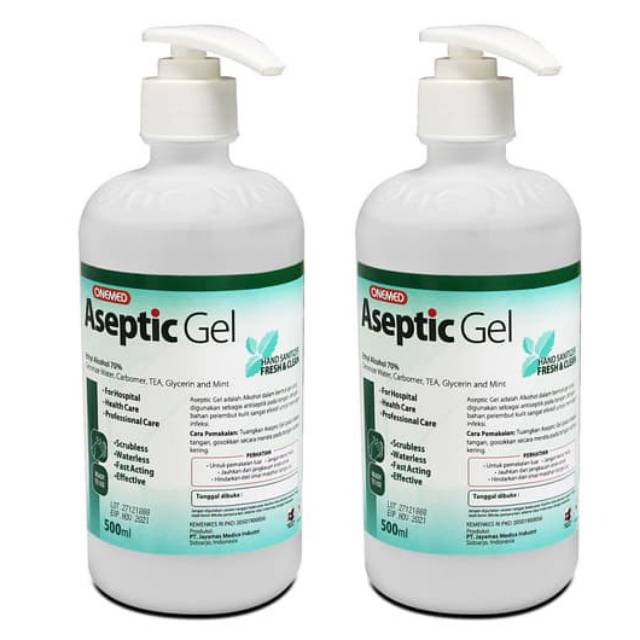 Aseptic Gel 500ml + Dispenser