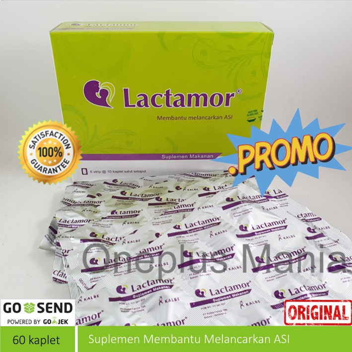 LACTAMOR SUPLEMEN UNTUK MELANCARKAN ASI (HARGA PERBOX)