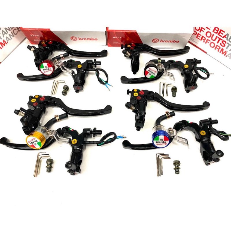 master rem brembo izumi new model full hitam universal ninja vixion fu sonic cb150r dll