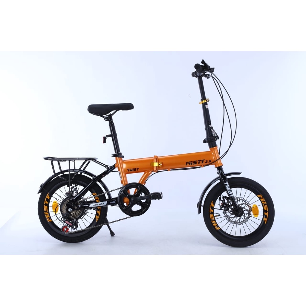 Sepeda Lipat Anak 16 inch Rem Cakram 7 Speed Misty-2