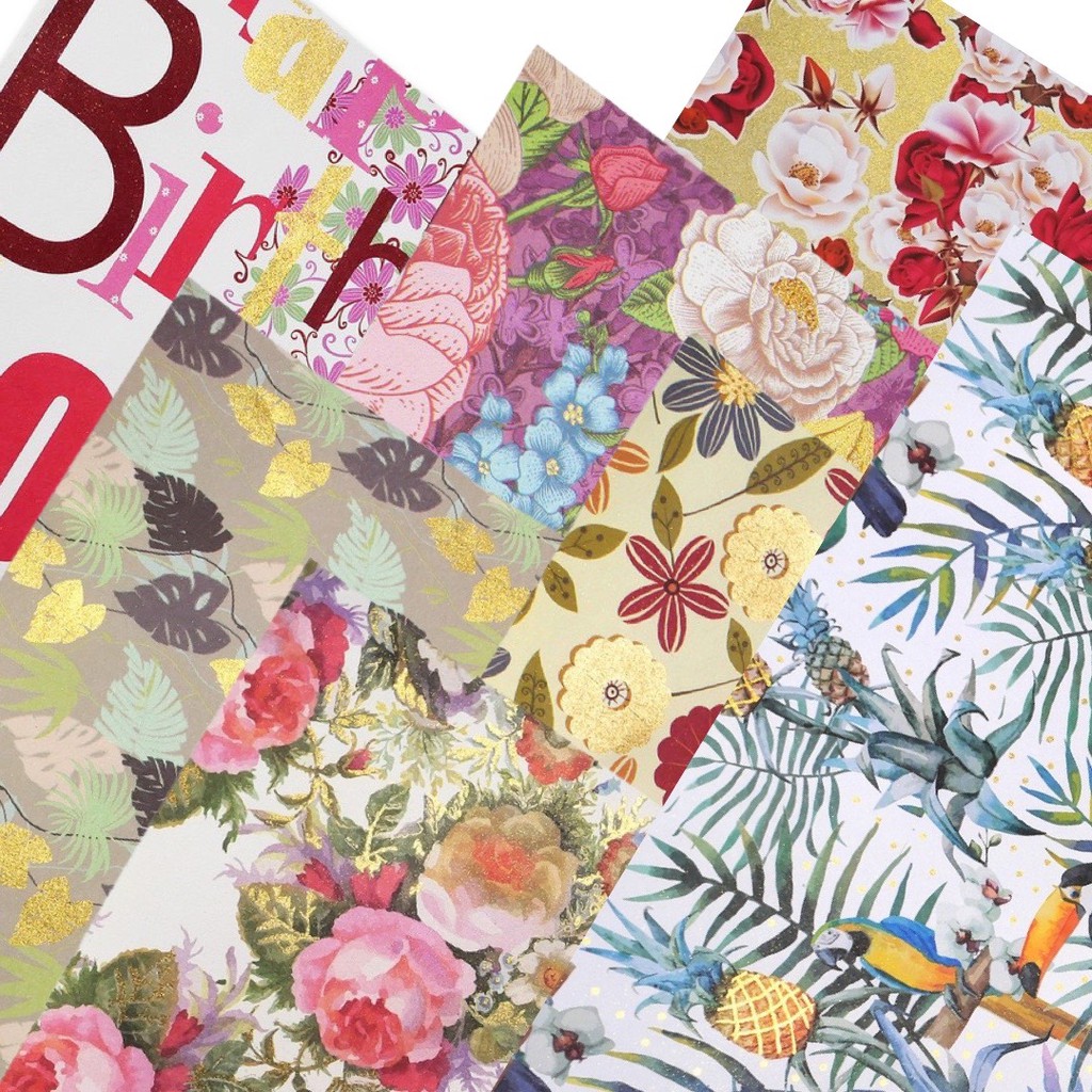 

Scoop Kertas Kado / Wrapping Paper Gold Flower (1pc) 60411701