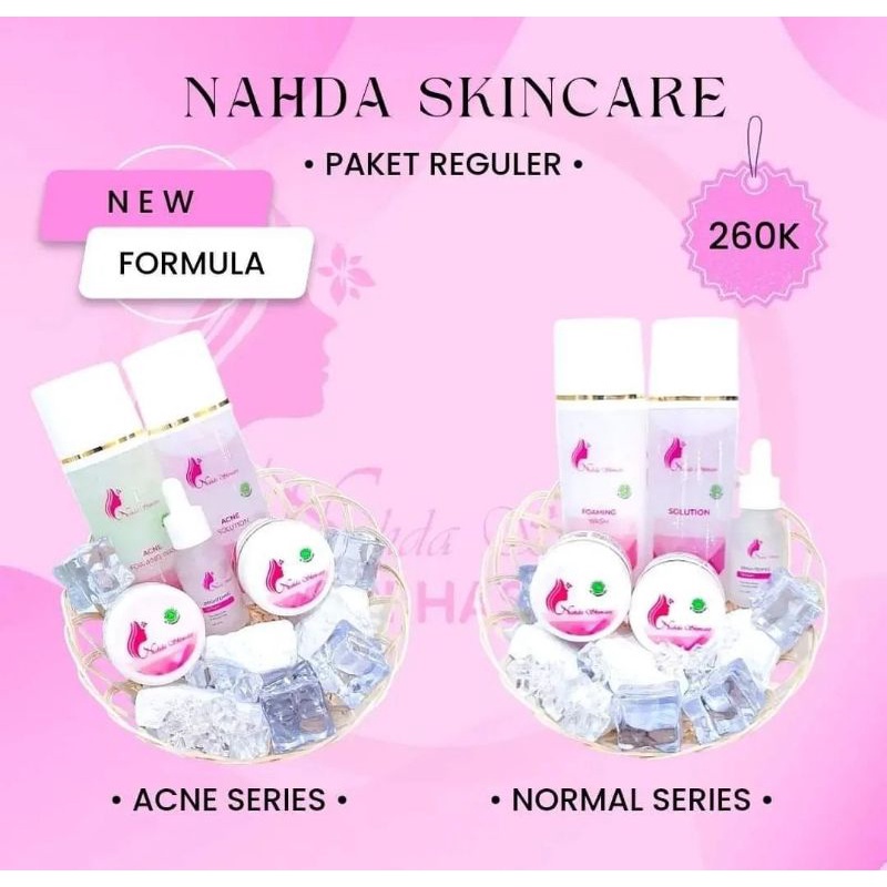 (READY)Nahda Skincare Nahda Skincare 100% Original Nahda Skincare Official Nahda Skincare Normal